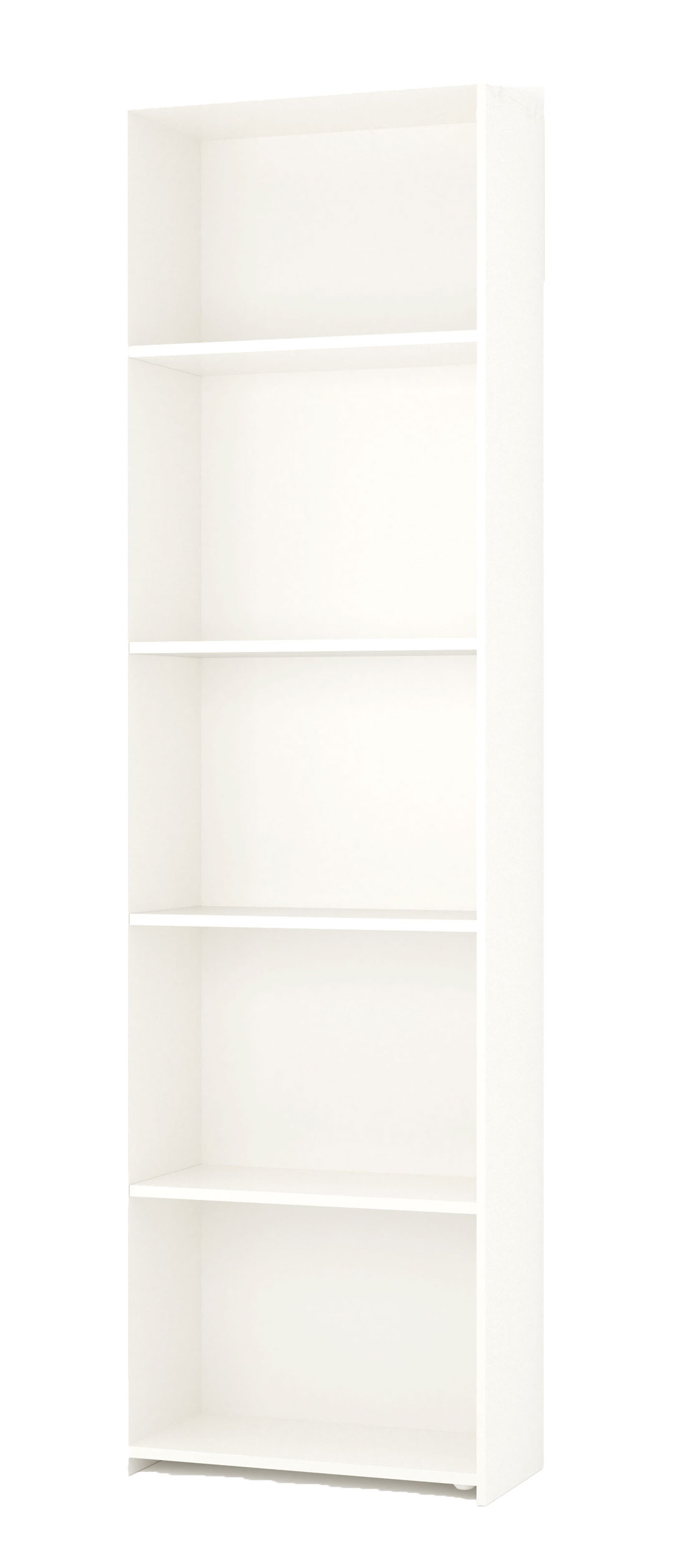 BOOKCASE 45X25X183CM WHITE