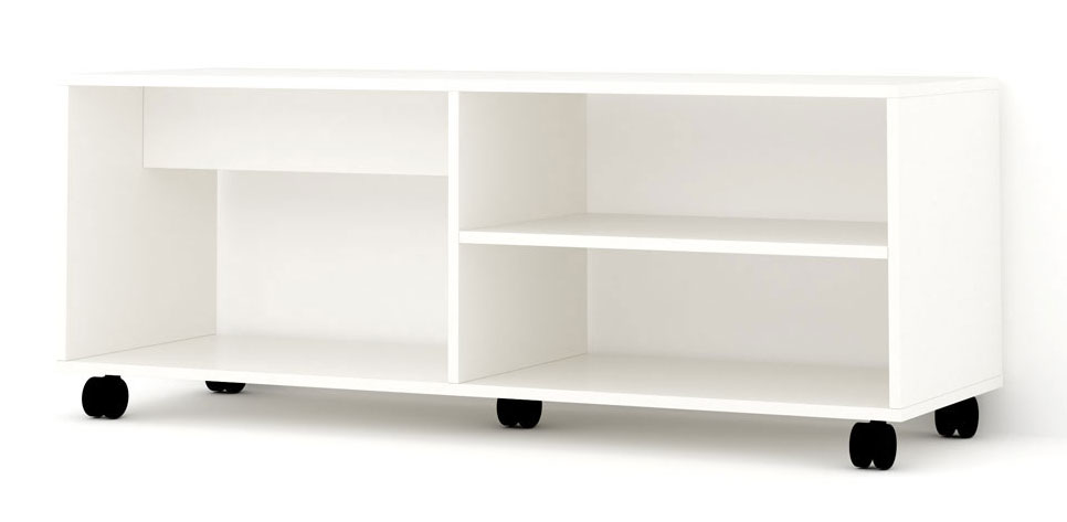 TV STAND 120X40X45CM WHITE