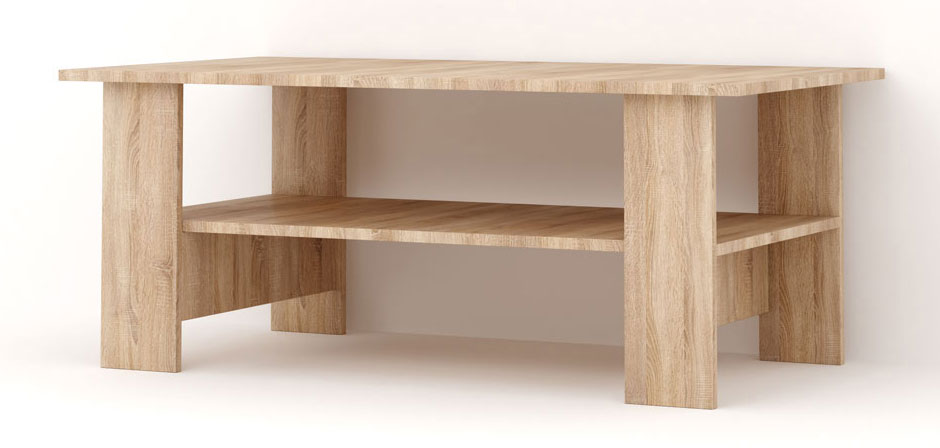 COFFEE TABLE 100X55X41CM SONOMA OAK