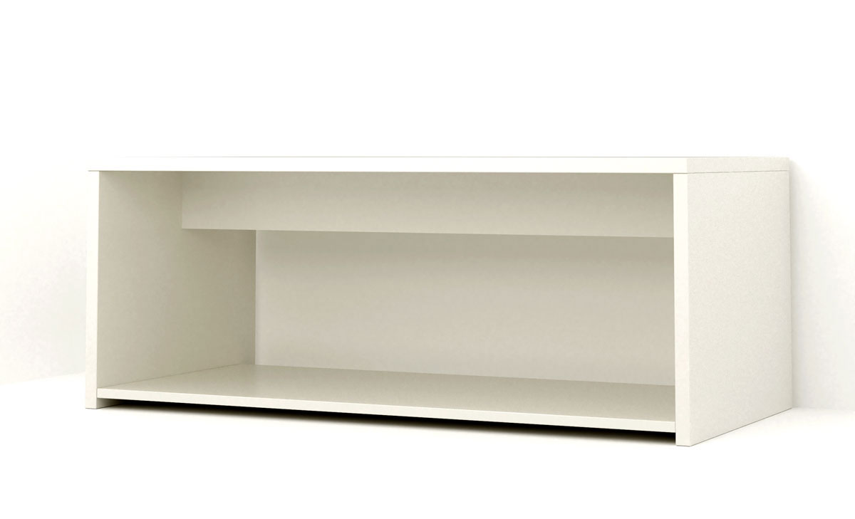 COFFEE TABLE 100X50X40CM WHITE