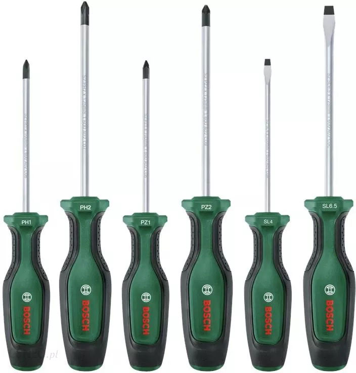 BOSCH SCREWDRIVER SET 6PCS