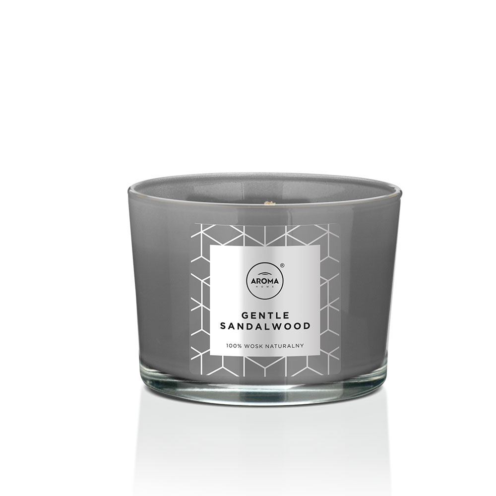 AROMA ELEGANCE CANDLE GENTLE SANDALWOOD 115GR