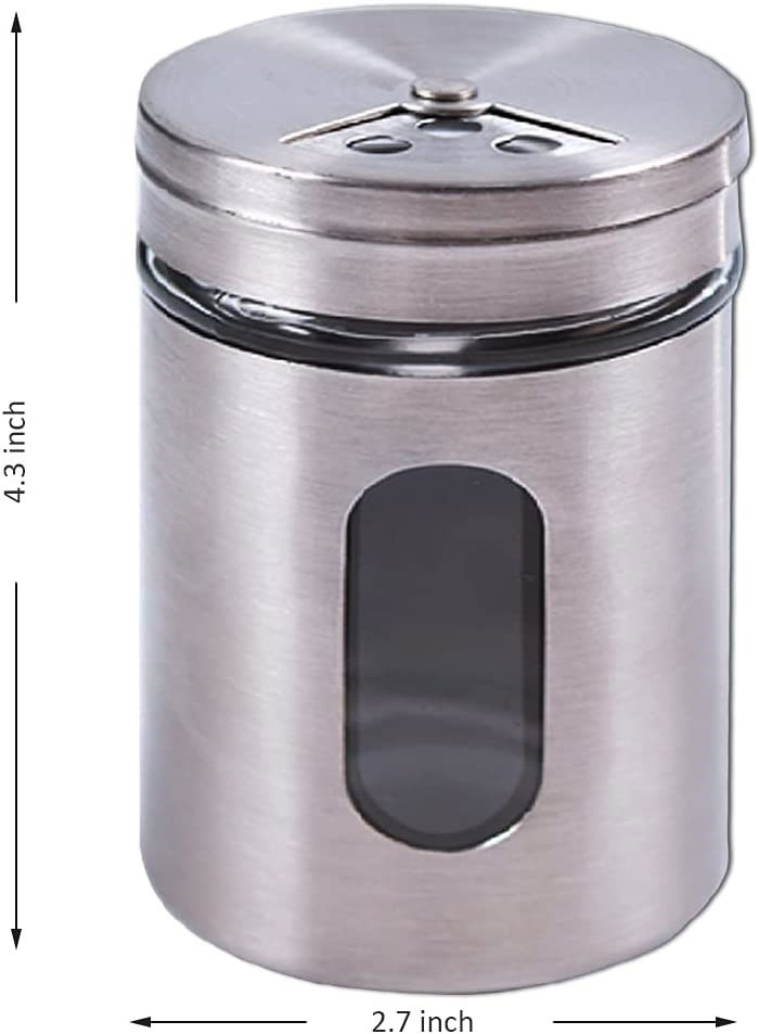 ANK INOX SALT & PEPPER SHAKER