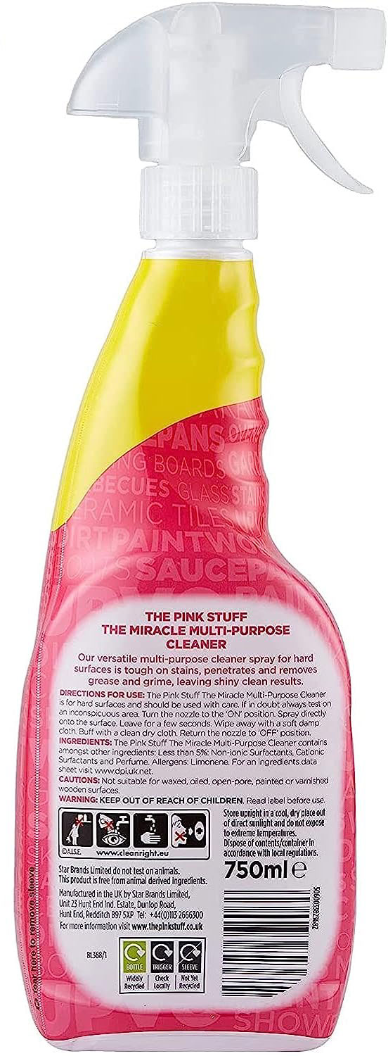 THE PINK STUFF MULTIPURPOSE CLEANER 750ML