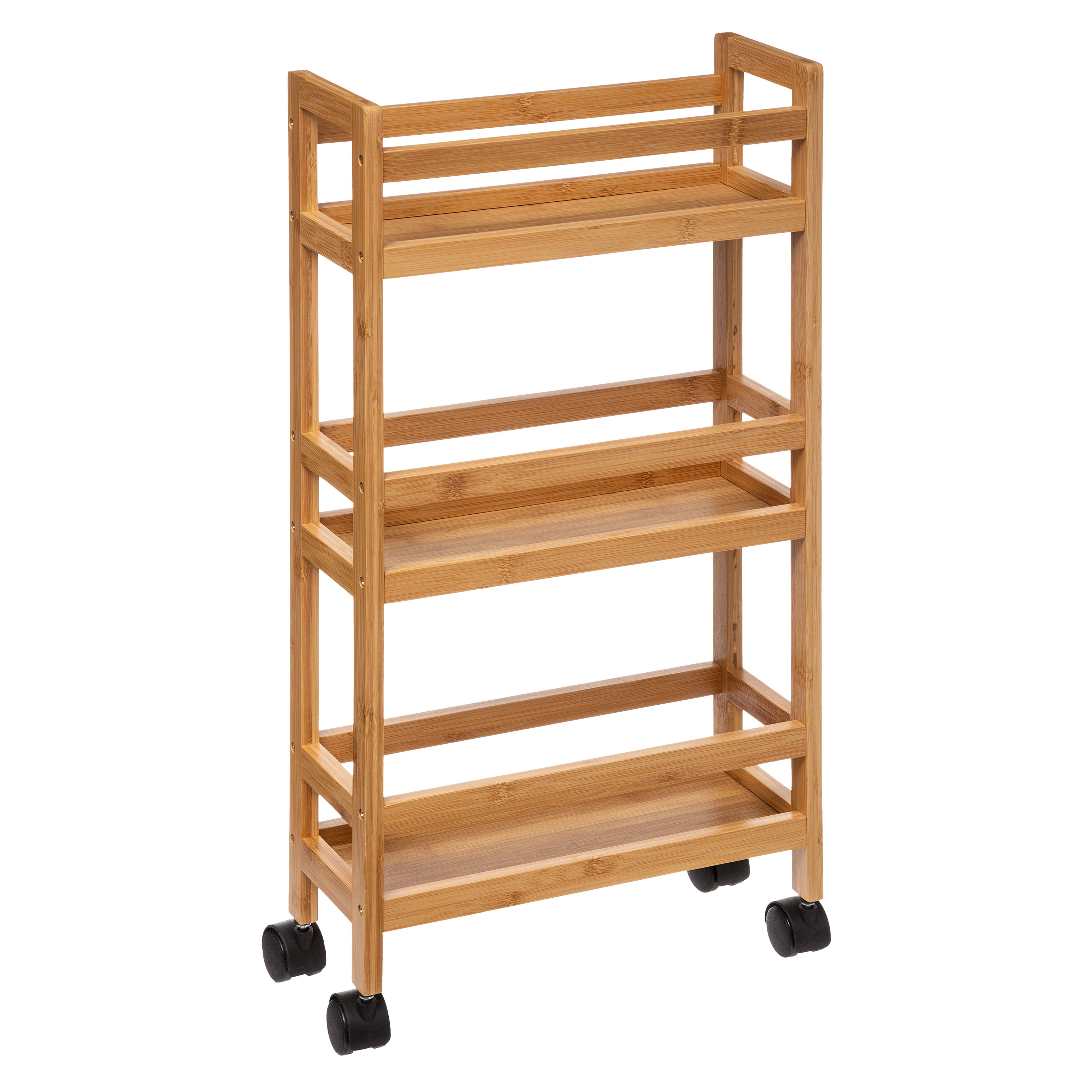 5FIVE BAMBOO NARROW WHEELS TROLLEY