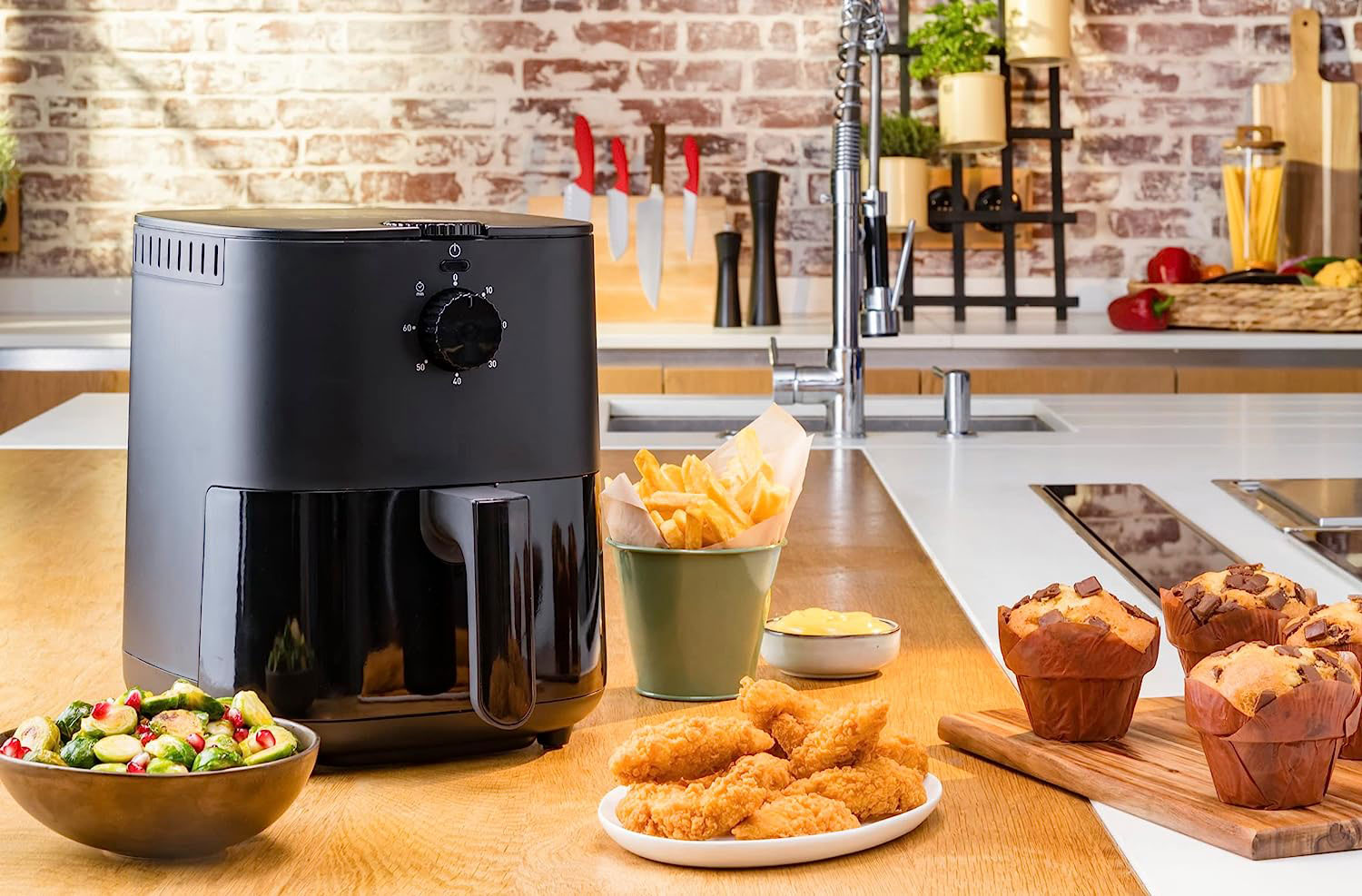 TEFAL EY1308 EASYFRY ESSENTIAL AIR FRYER 3.5L 1030W