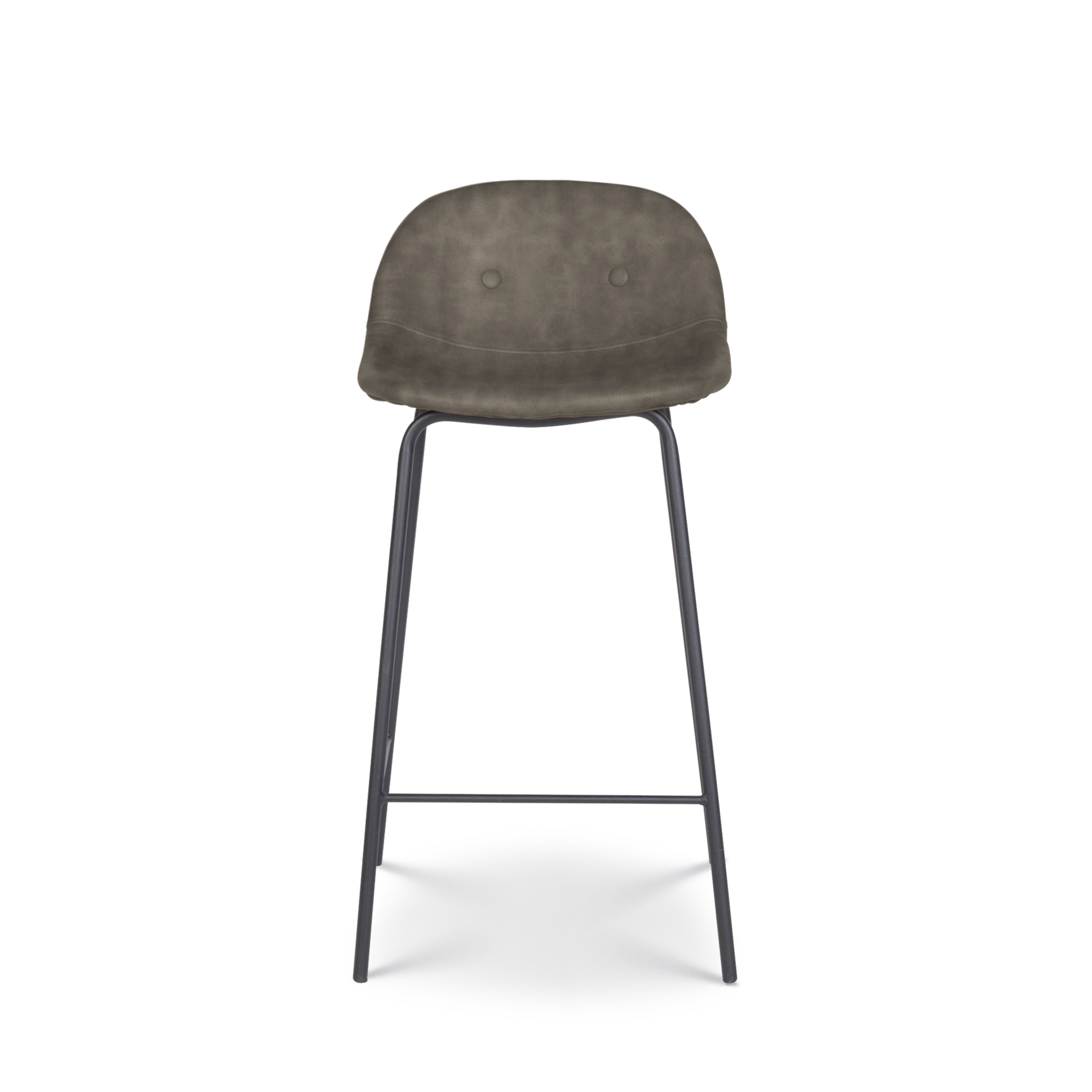 OLIA BAR STOOL DARK GREY 45X40X85CM