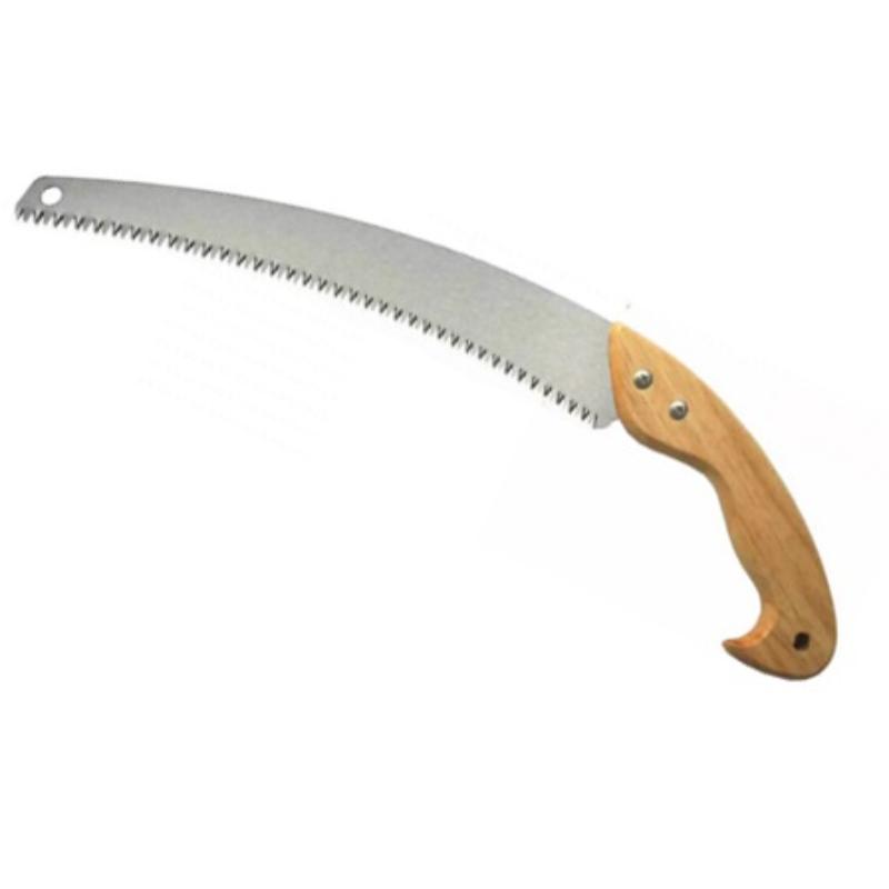 SUPER WOODEN HANDLE GARDEN CURVED SAW - 33CM