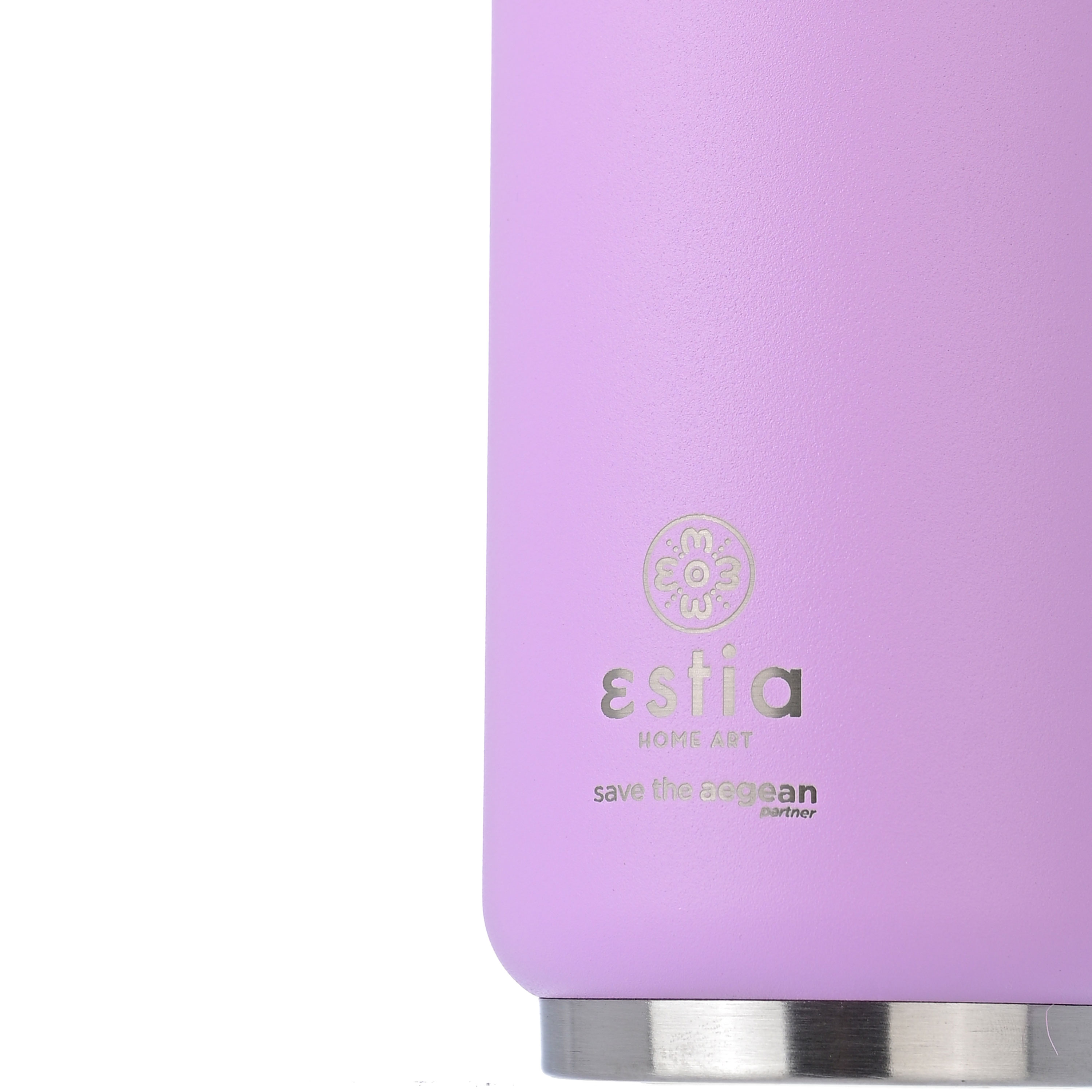 ESTIA 01-16715 ΘΕΡΜΟΣ TRAVEL CUP SAVE THE AEGEAN 300ML LAVENDER PURPLE