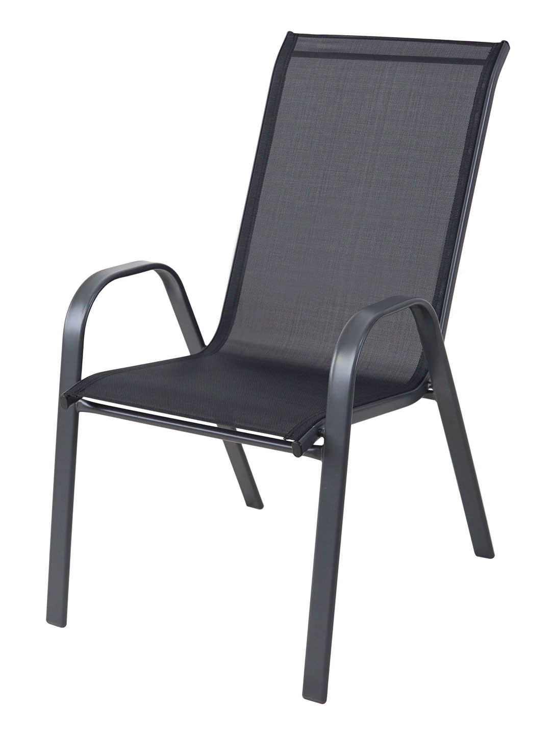 NADIA SLING TEXTILENE CHAIR - BLACK