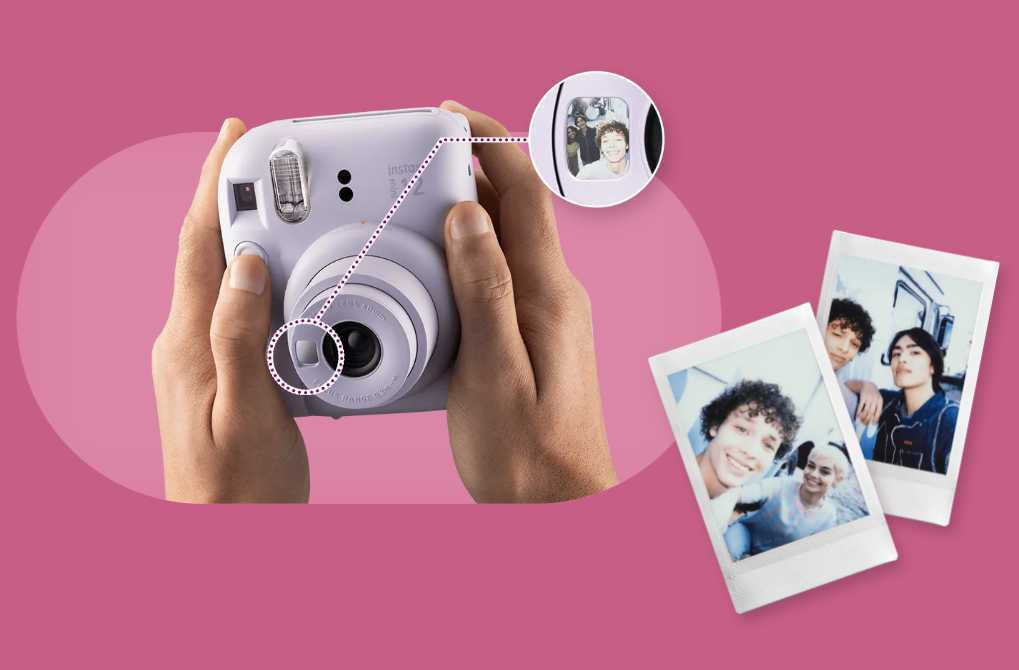 FUJIFILM 16806133 INSTAX MINI 12 INSTANT CAMERA PURPLE