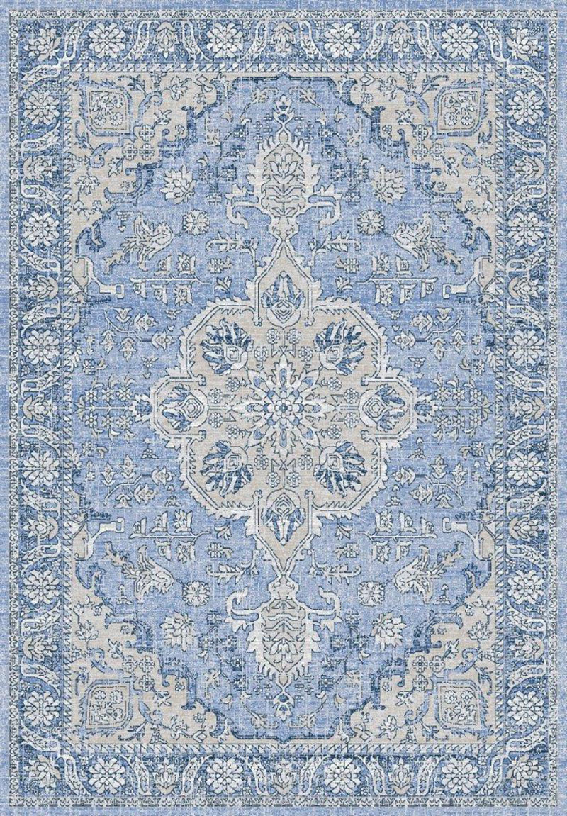 BAHAMA CARPET 160X230 BEIGE/LIGHT BLUE 1