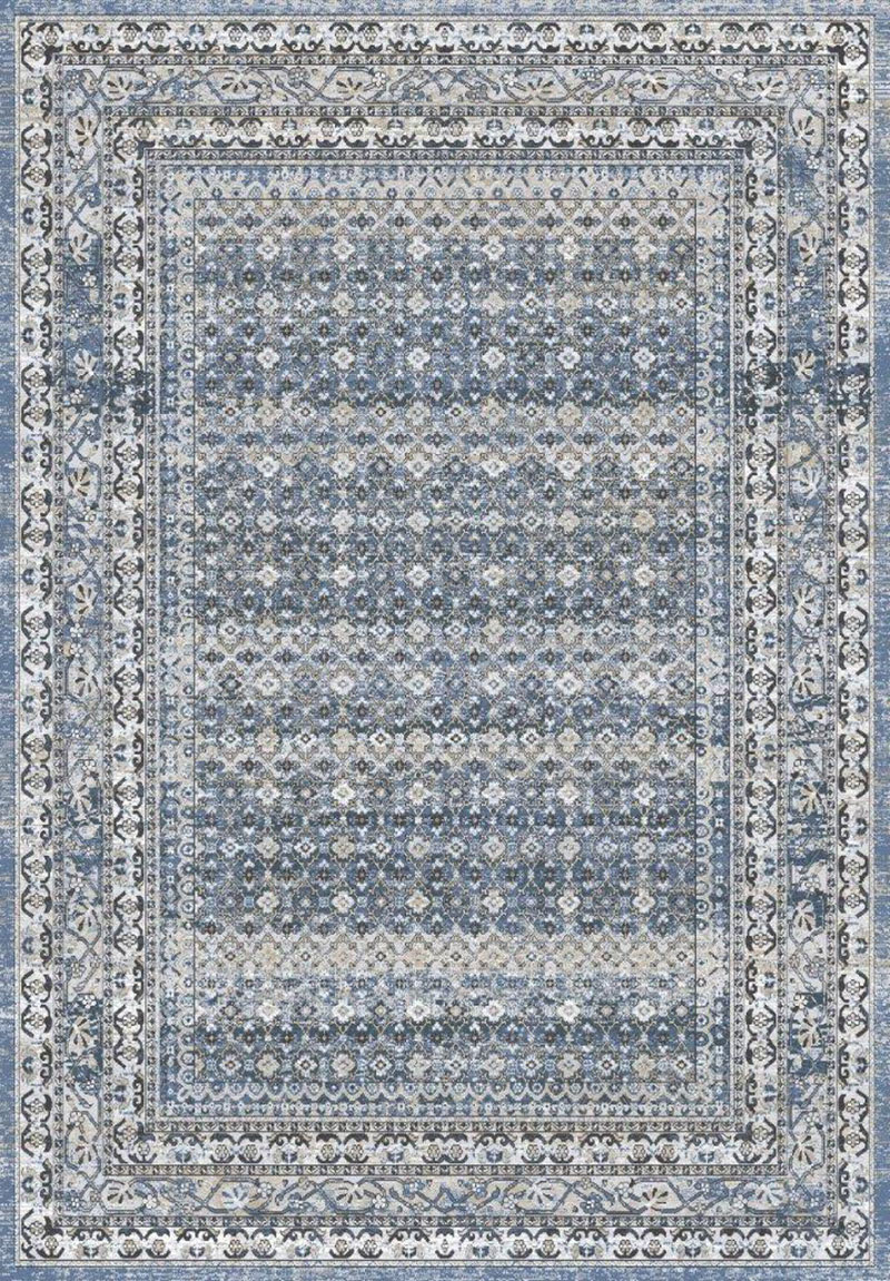 BAHAMA CARPET 160X230 GREY/LIGHT BLUE