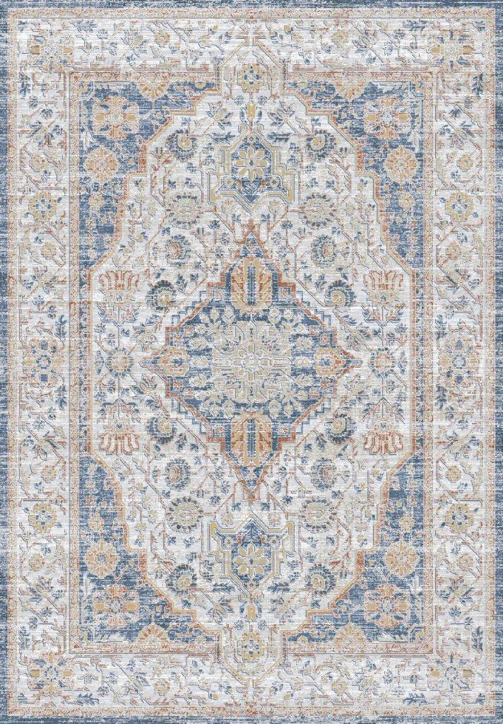 BAHAMA CARPET 200X290CM BEIGE/LIGHT BLUE 2