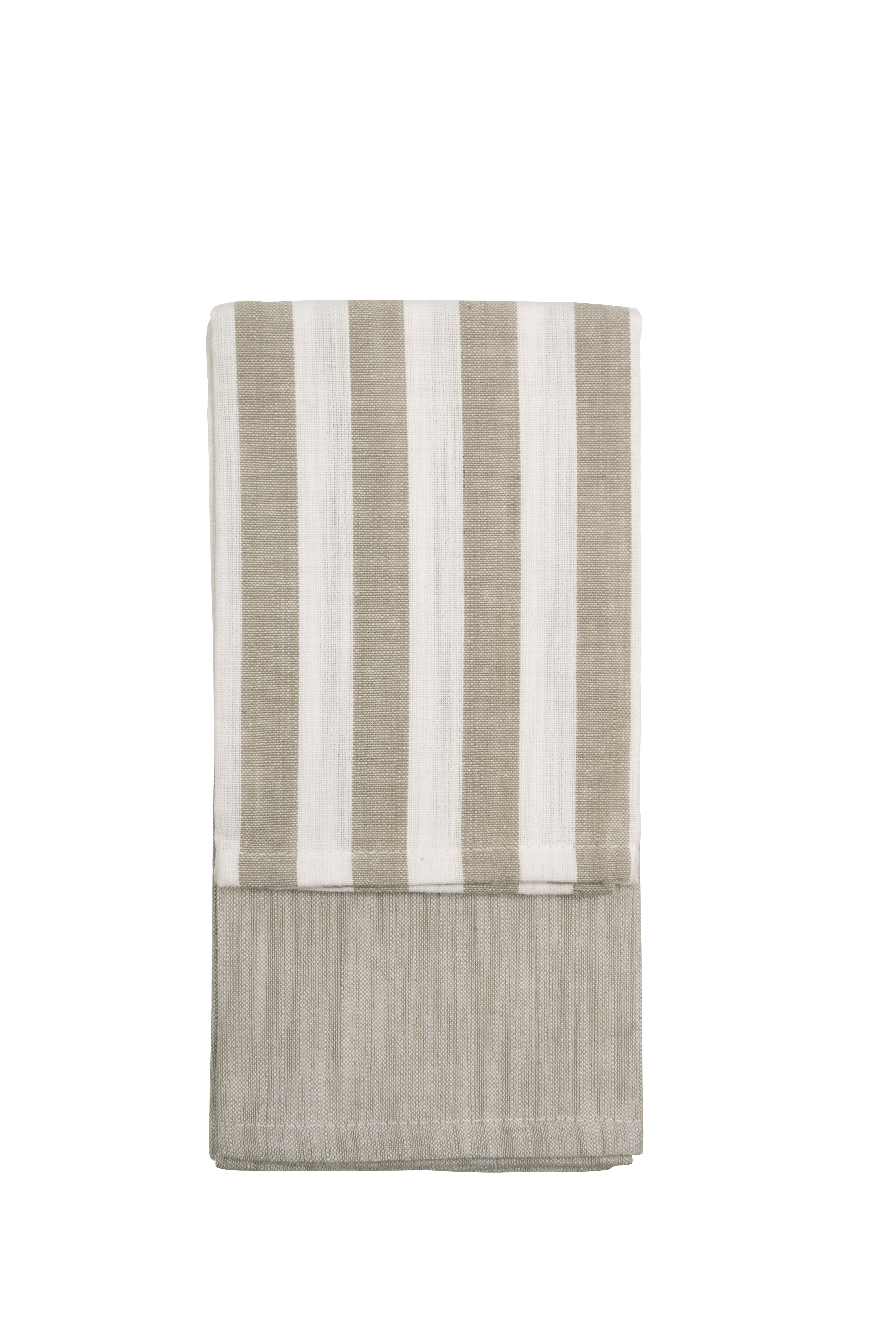 EASY HOME SET2 KITCHEN TOWEL 40X60CM LINER BEIGE