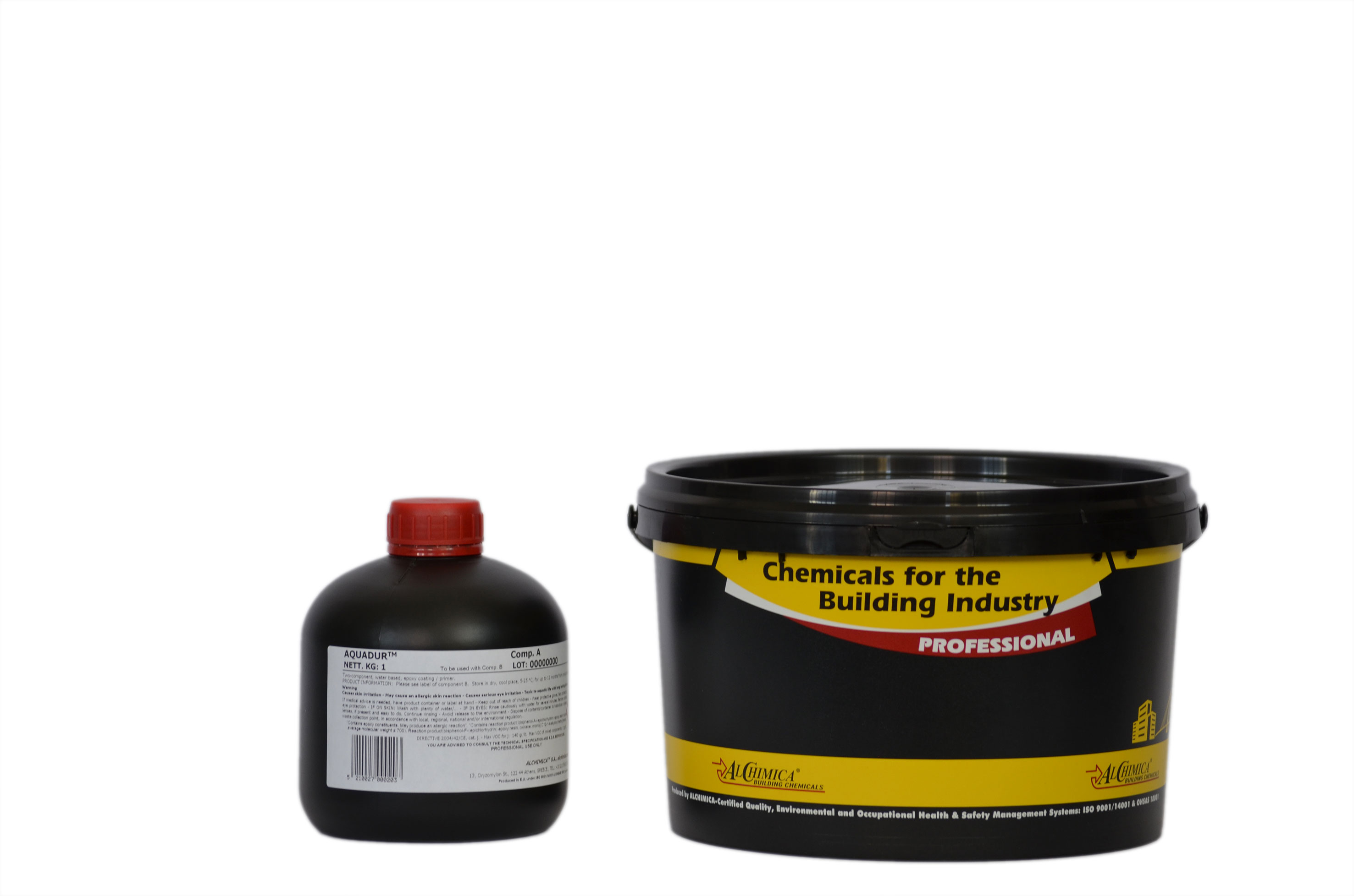 ALCHIMICA AQUADUR 2 COMPONENTS A TRANSPARENT EPOXY PRIMER OF THE HYPERDESMO SYSTEM 2.5KG