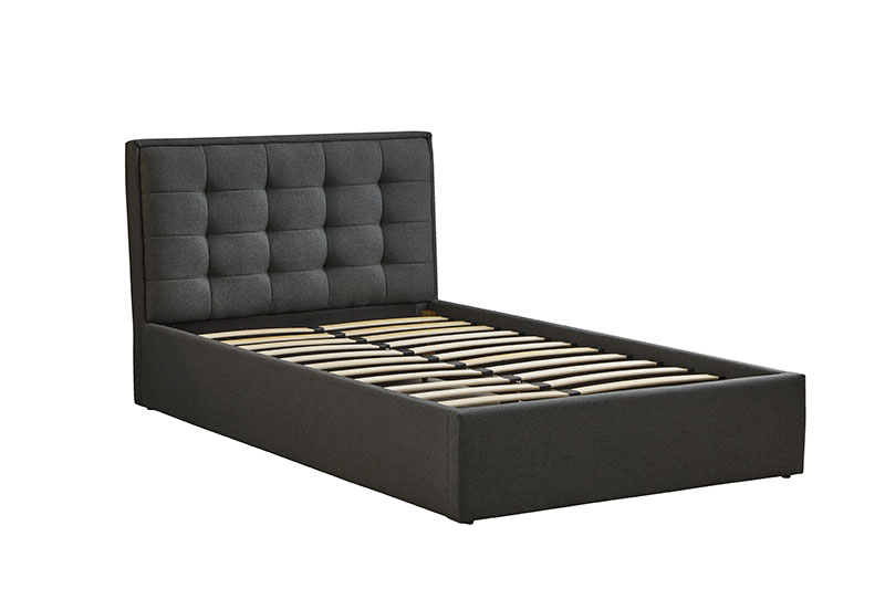 LINA BED 107X192 BLACK