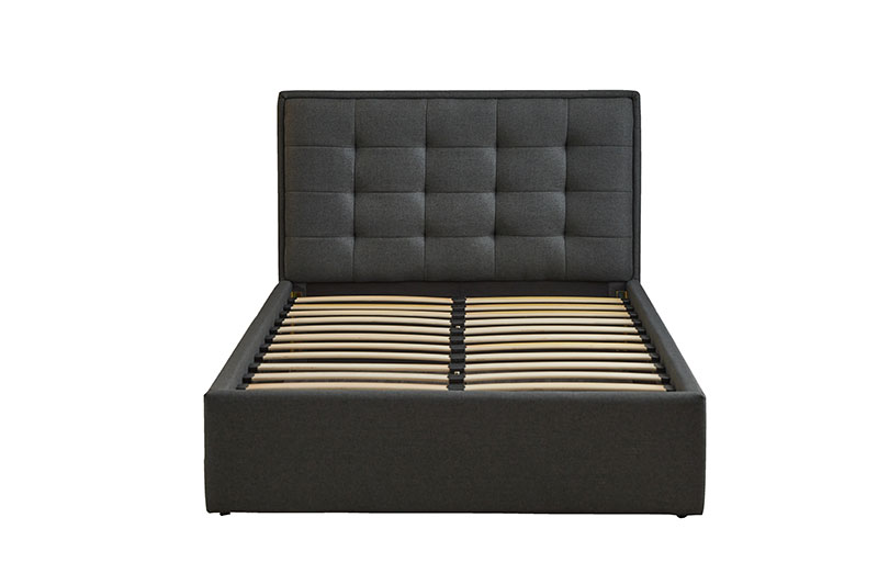 LINA BED 107X192 BLACK