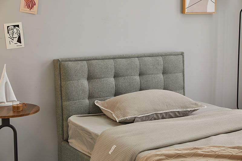 LINA BED 107X192 GREY