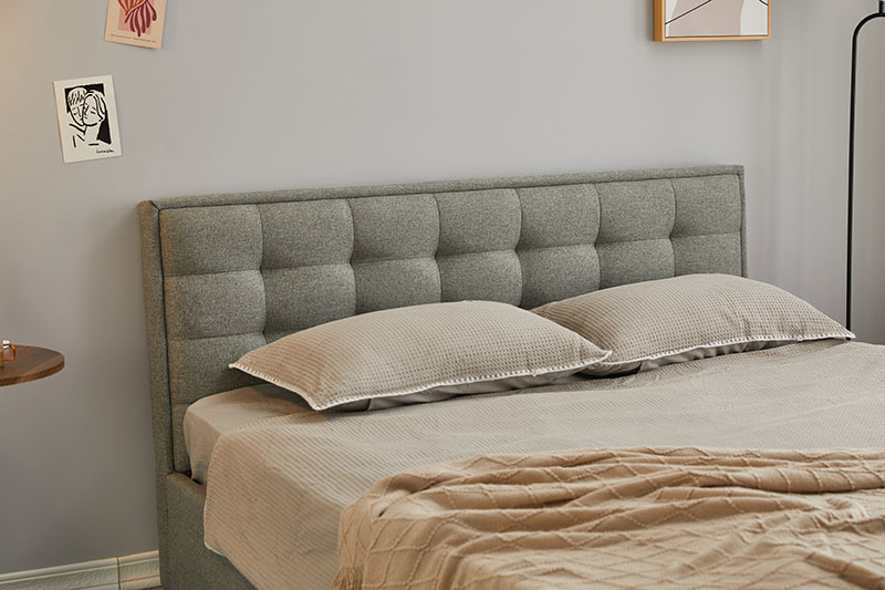 LINA BED 152X192 GREY