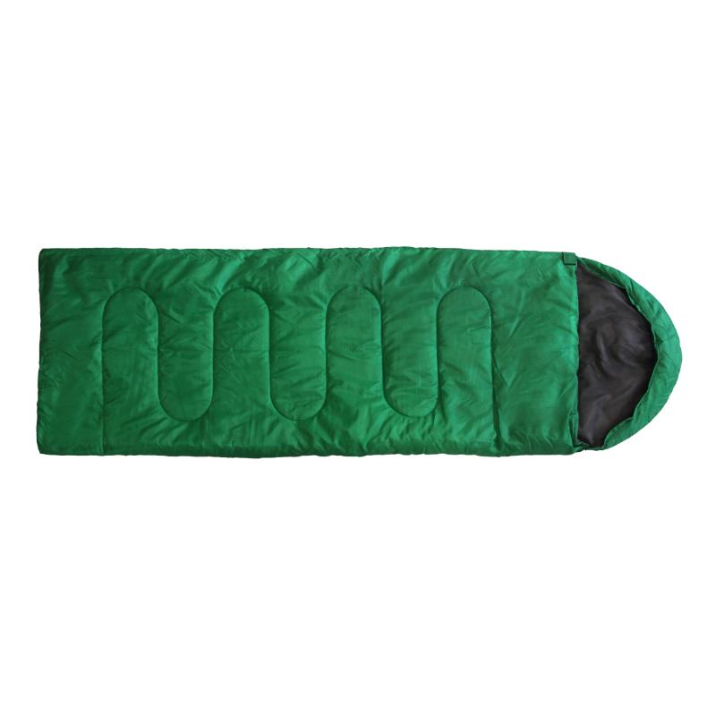 C&G SLEEPING BAG 210X73CM - GREEN