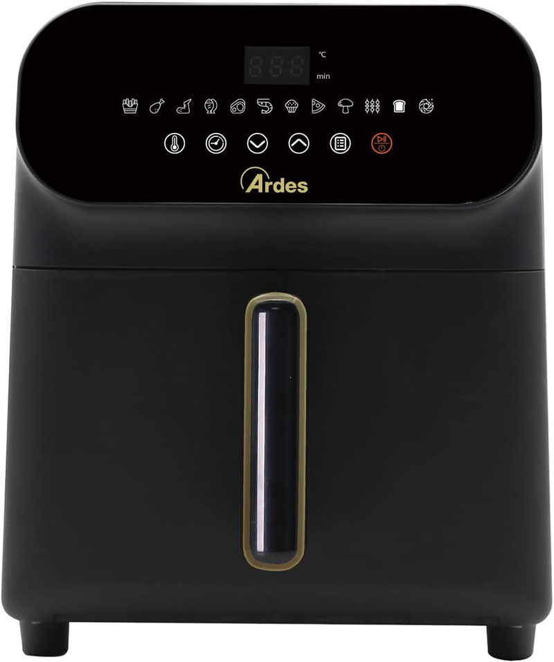 ARDES AIR FRYER ELDORADA, DIGITAL TOUCH 1700W 6L BLACK