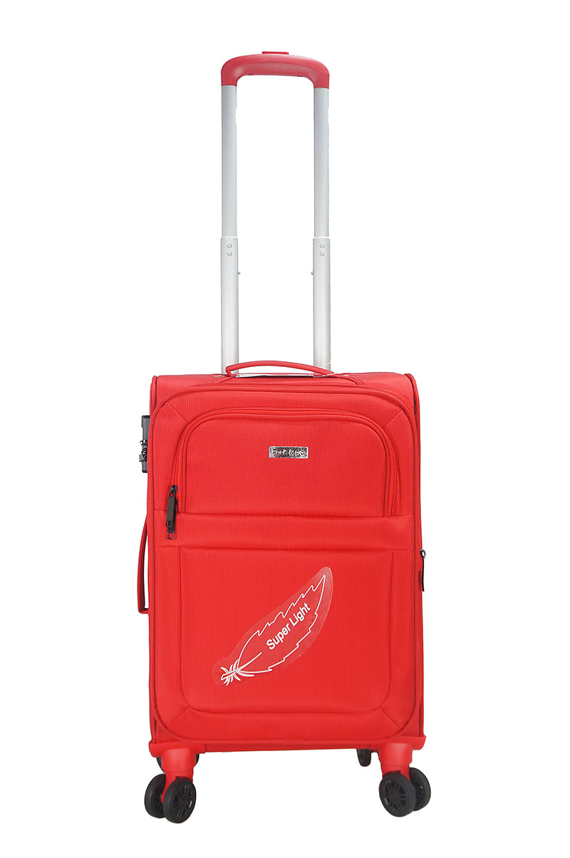 PACK&GO SOFT PACK&GO SOFT LUGGAGE EXTENDABLE 20 INCH RED