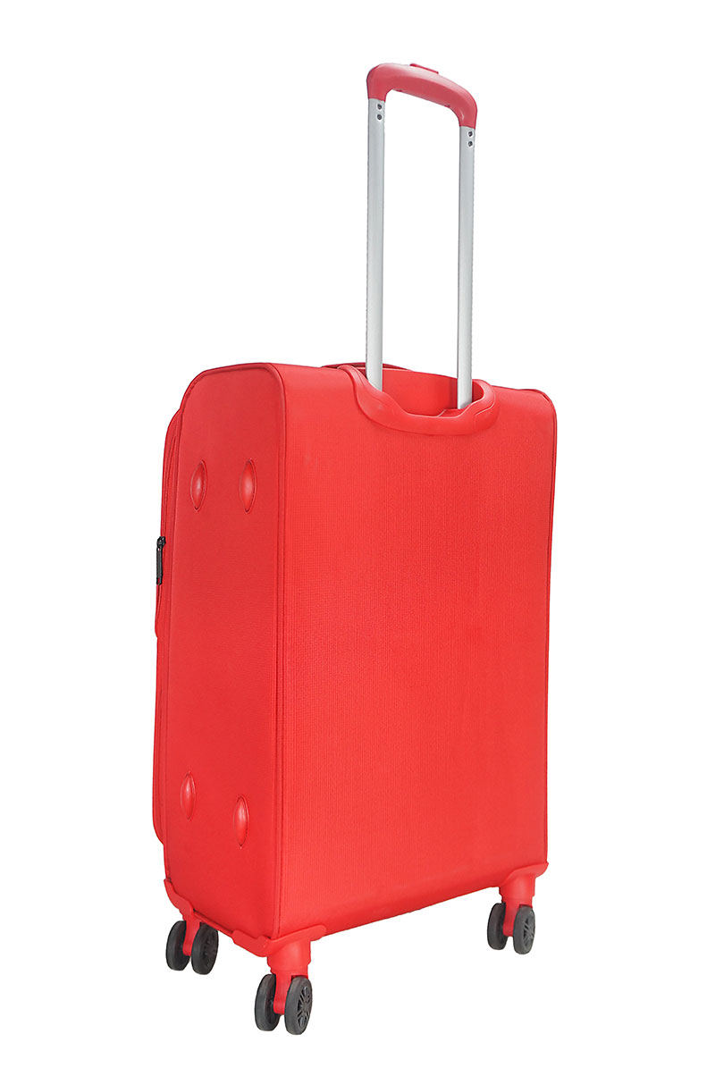 PACK&GO SOFT LUGGAGE EXTENDABLE 24 INCH RED