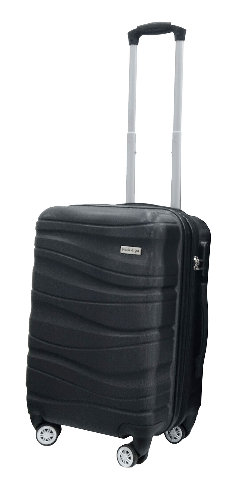 SHC LUGGAGE ABS EXTENDABLE 20IN. BLACK