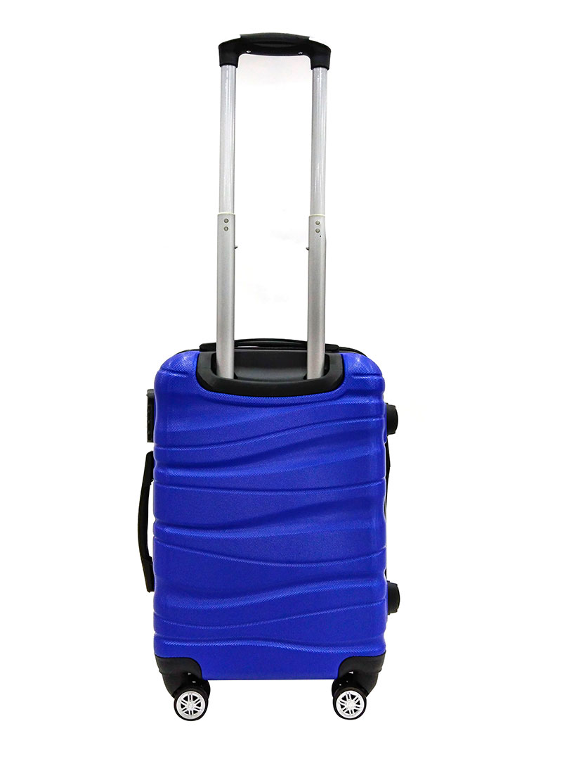 SHC LUGGAGE ABS EXTENDABLE 20IN. BLUE