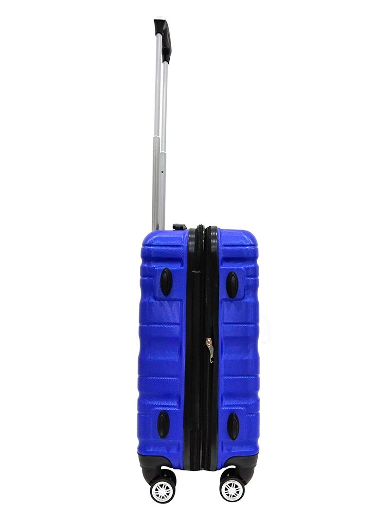 SHC LUGGAGE ABS EXTENDABLE 20IN. BLUE