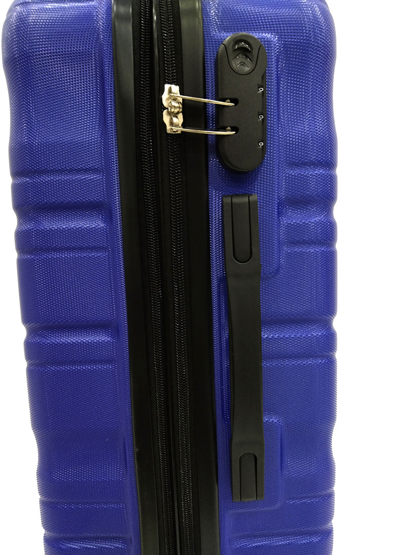 SHC LUGGAGE ABS EXTENDABLE 20IN. BLUE