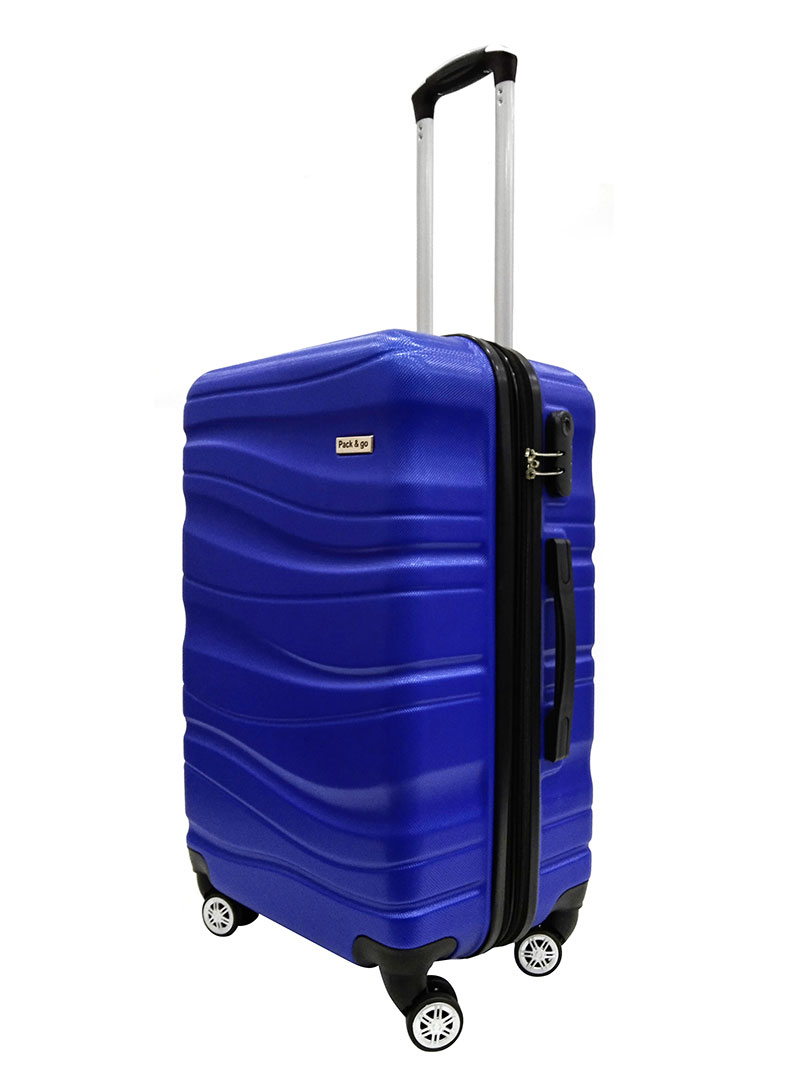 SHC LUGGAGE ABS EXTENDABLE 24IN. BLUE