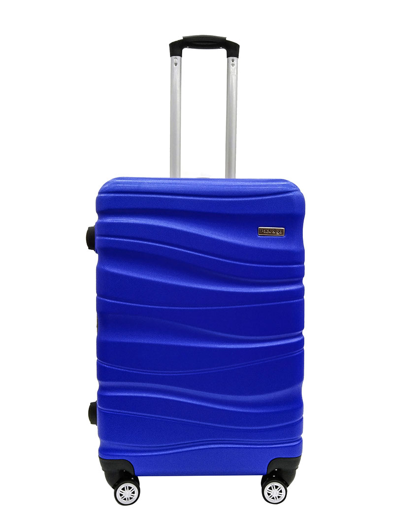 SHC LUGGAGE ABS EXTENDABLE 24IN. BLUE