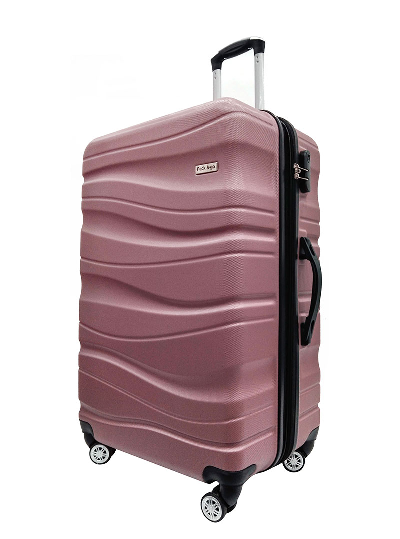 SHC LUGGAGE ABS EXTENDABLE 28IN. ROSE GOLD