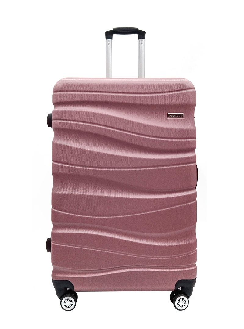 SHC LUGGAGE ABS EXTENDABLE 28IN. ROSE GOLD