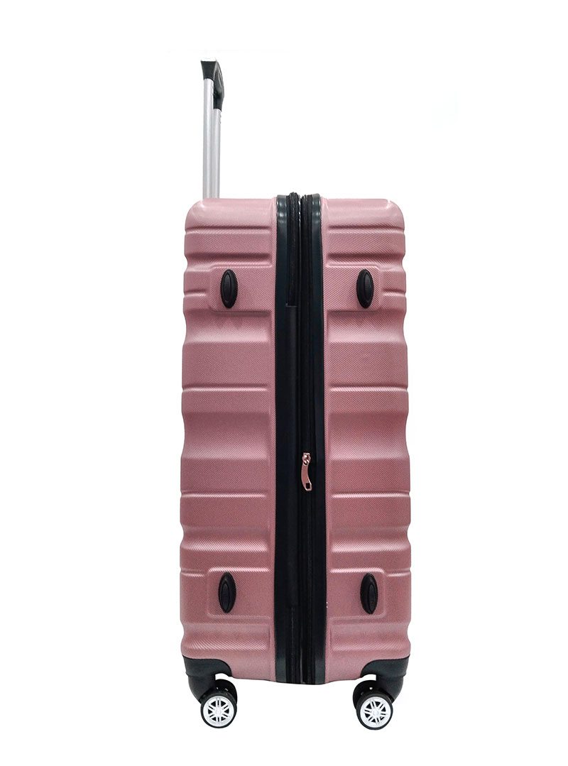 SHC LUGGAGE ABS EXTENDABLE 28IN. ROSE GOLD