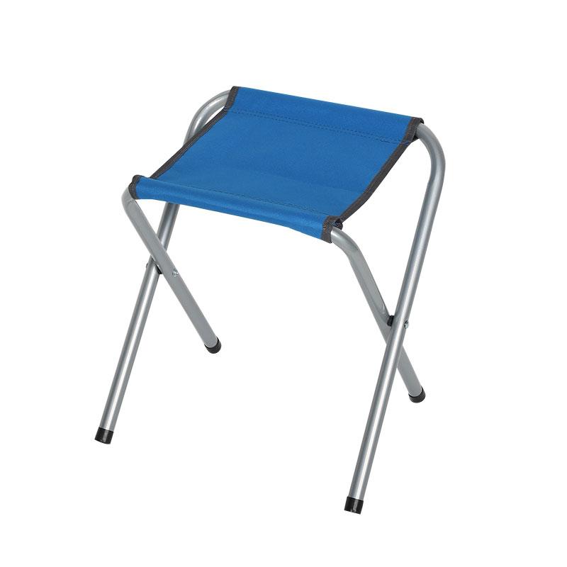 RUBY FOLDING STOOL METAL - BLUE