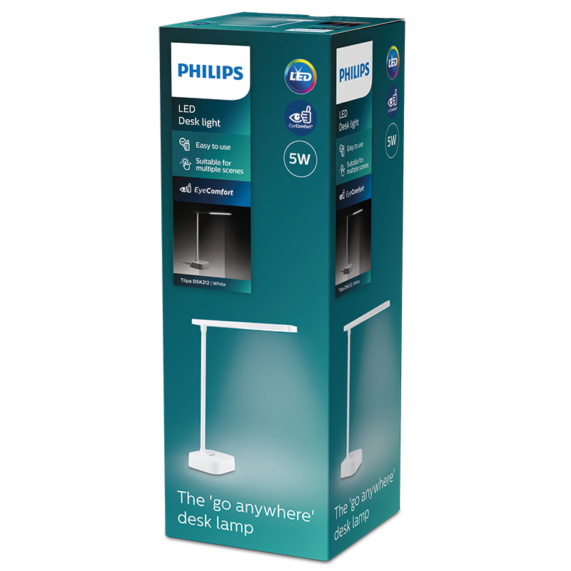 PHILIPS TILPA PT 5W 50K WHITE WITH USB