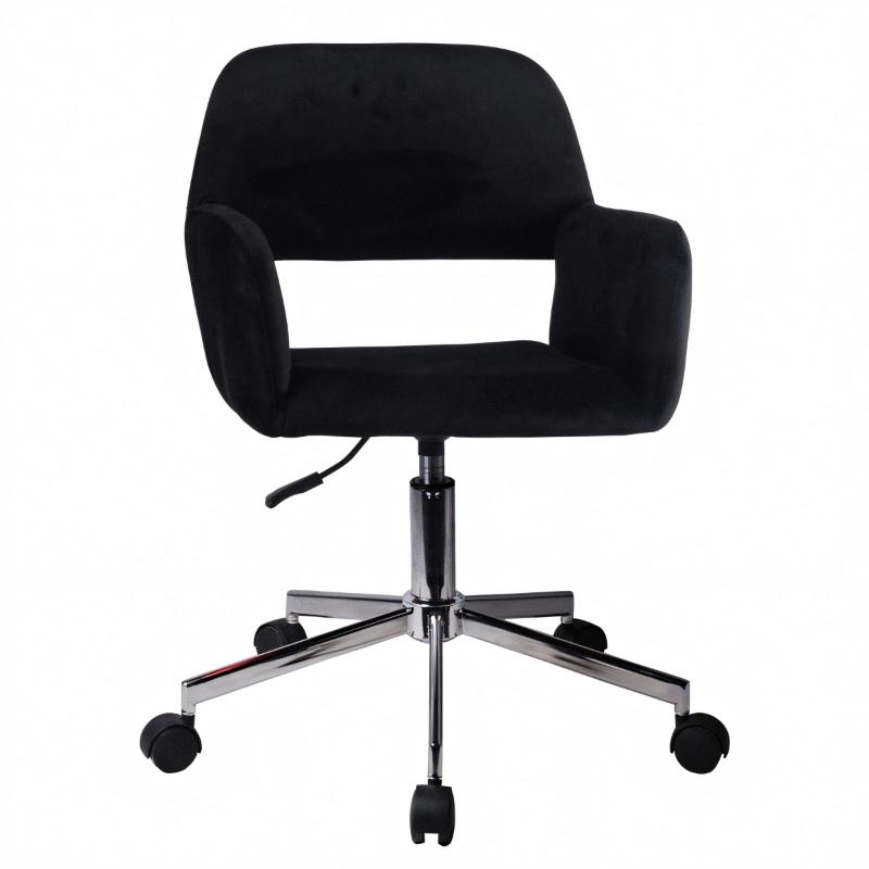 KLOI OFFICE CHAIR VELVET BLACK