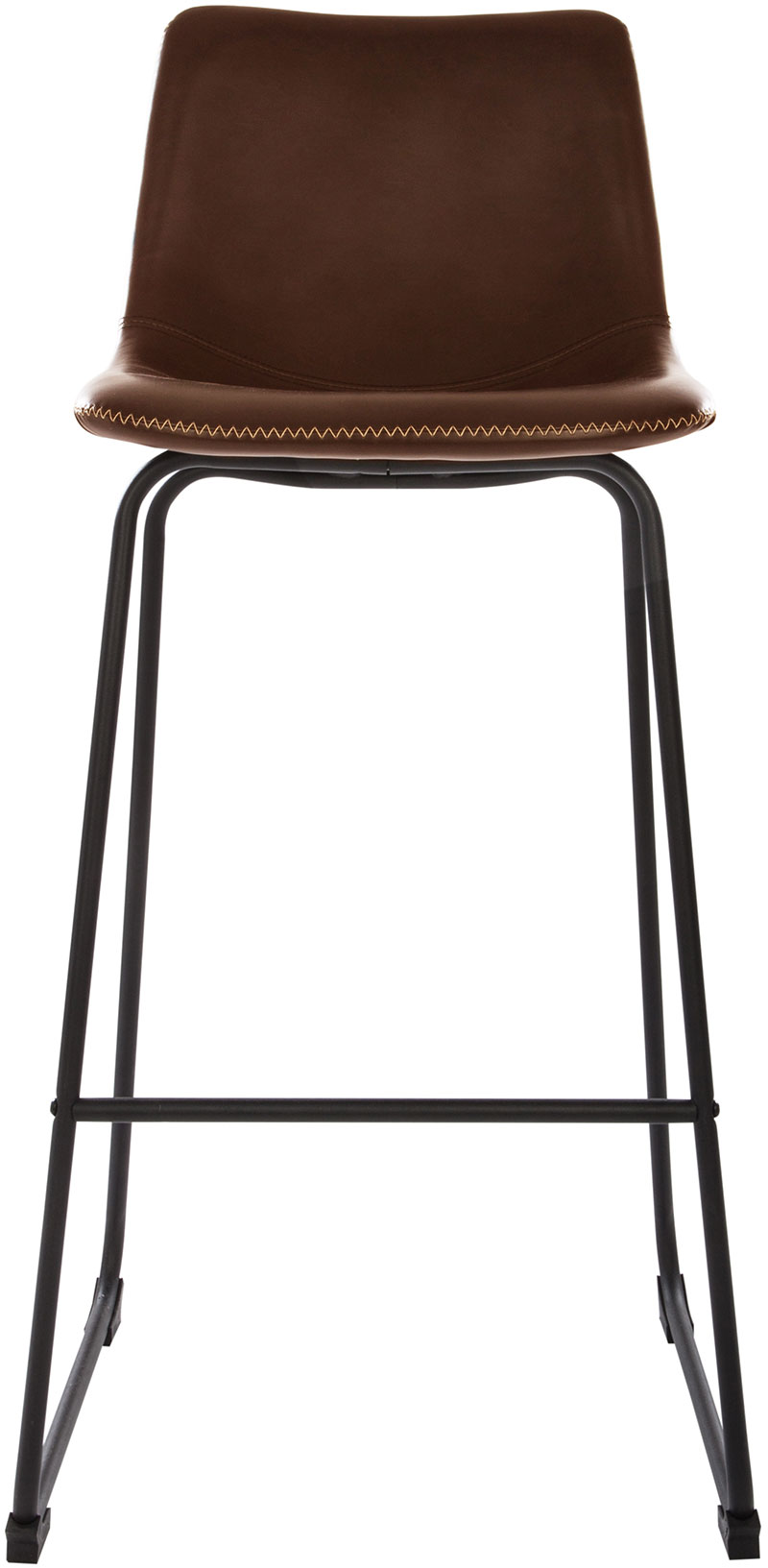 LOIS BAR CHAIR - BROWN