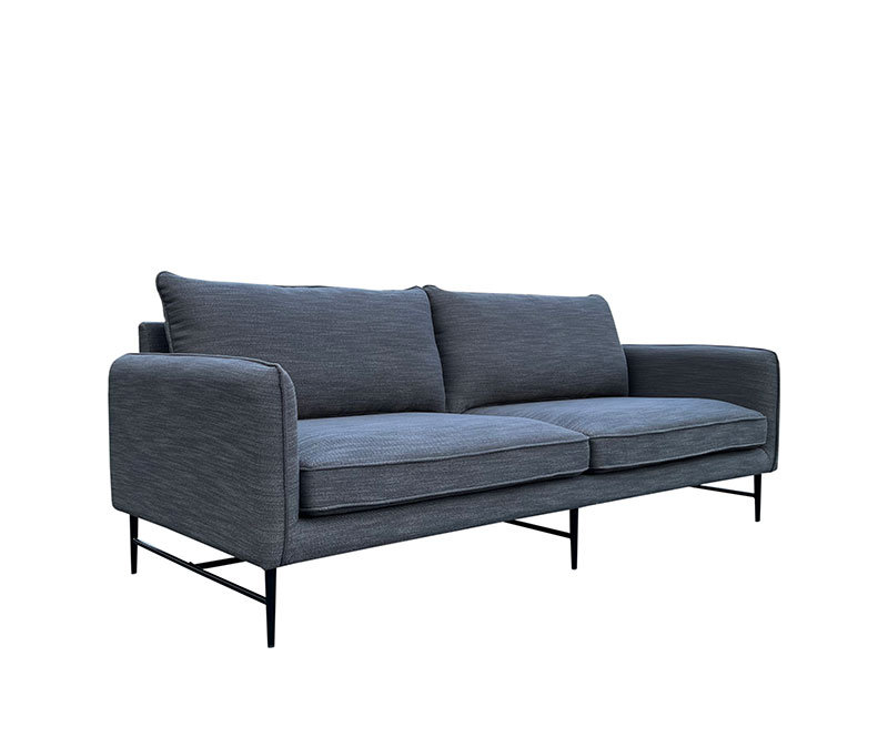 AMSTERDAM SOFA 3 SEATER GREY