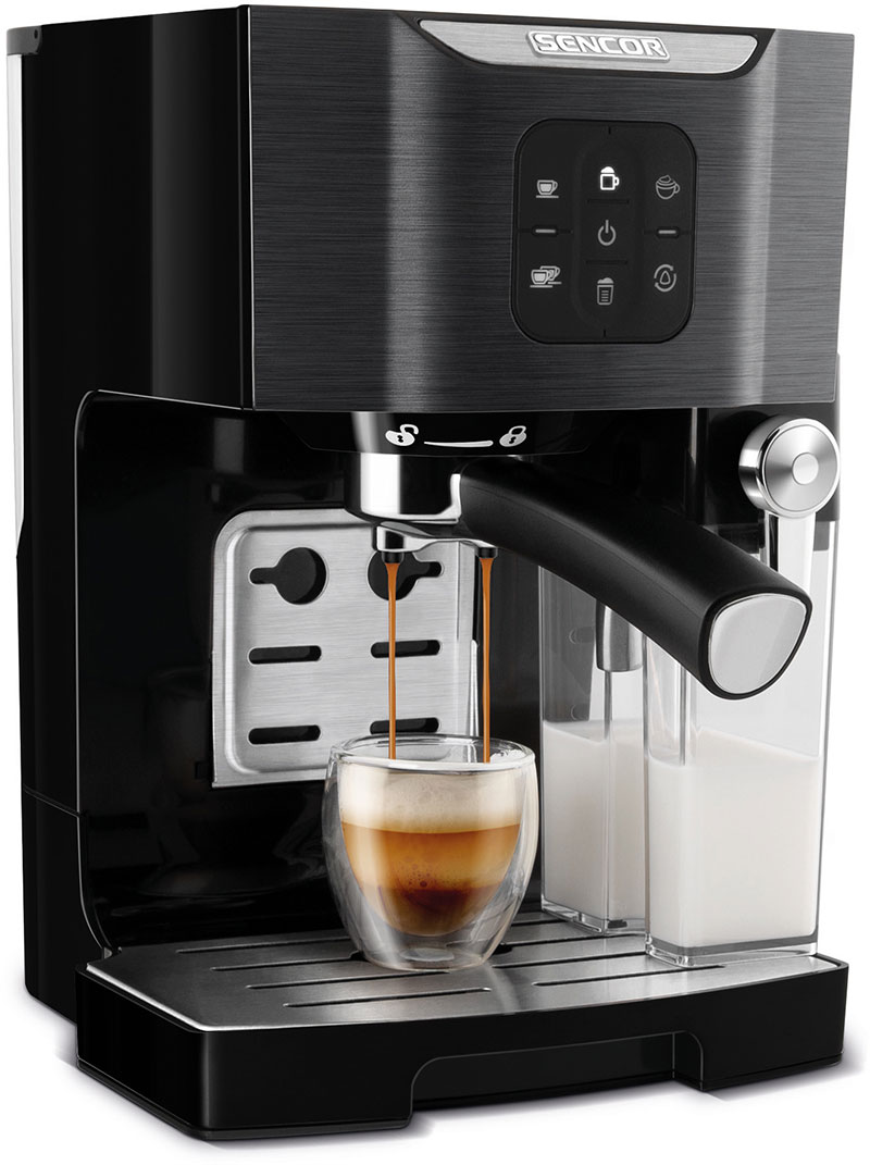 SENCOR SES 4040BK SEMI-AUTOMATIC ESPRESSO MACHINE