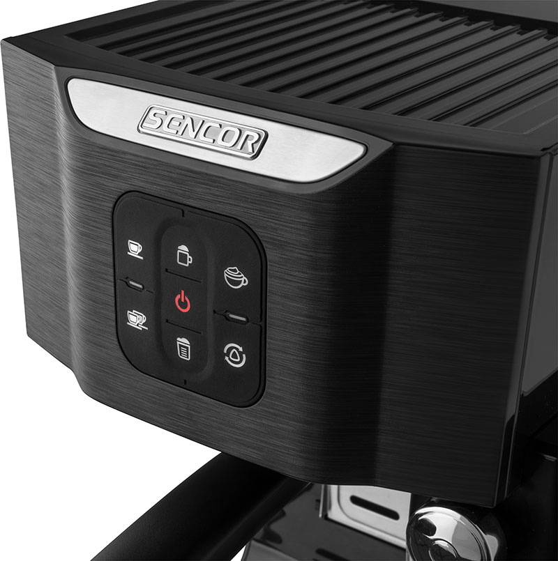 SENCOR SES 4040BK SEMI-AUTOMATIC ESPRESSO MACHINE