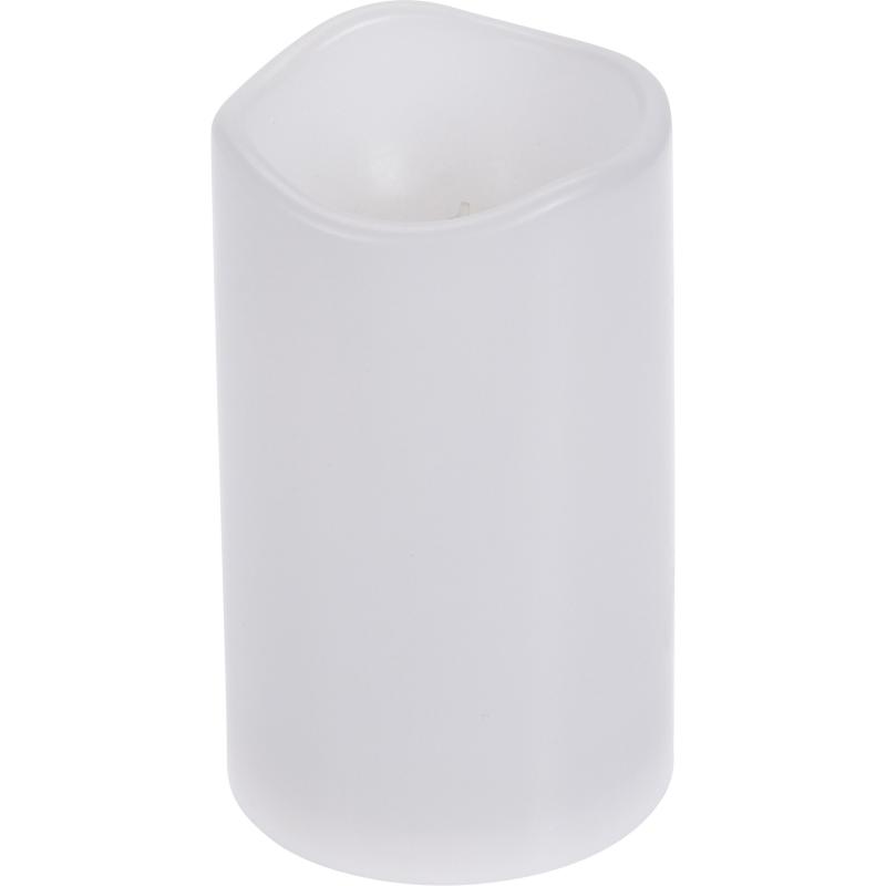 LED CANDLE 75X125MM WHT IP44