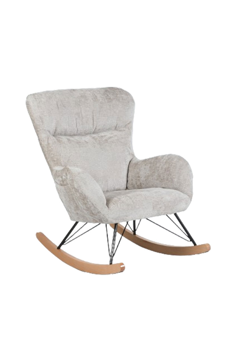 CHRIS ROCKING ARMCHAIR BEIGE