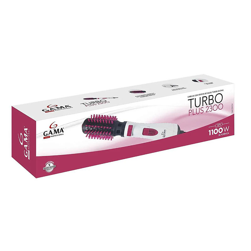 GAMA HOTEL HAIR STRAIGHTENER BRUSH 1200W