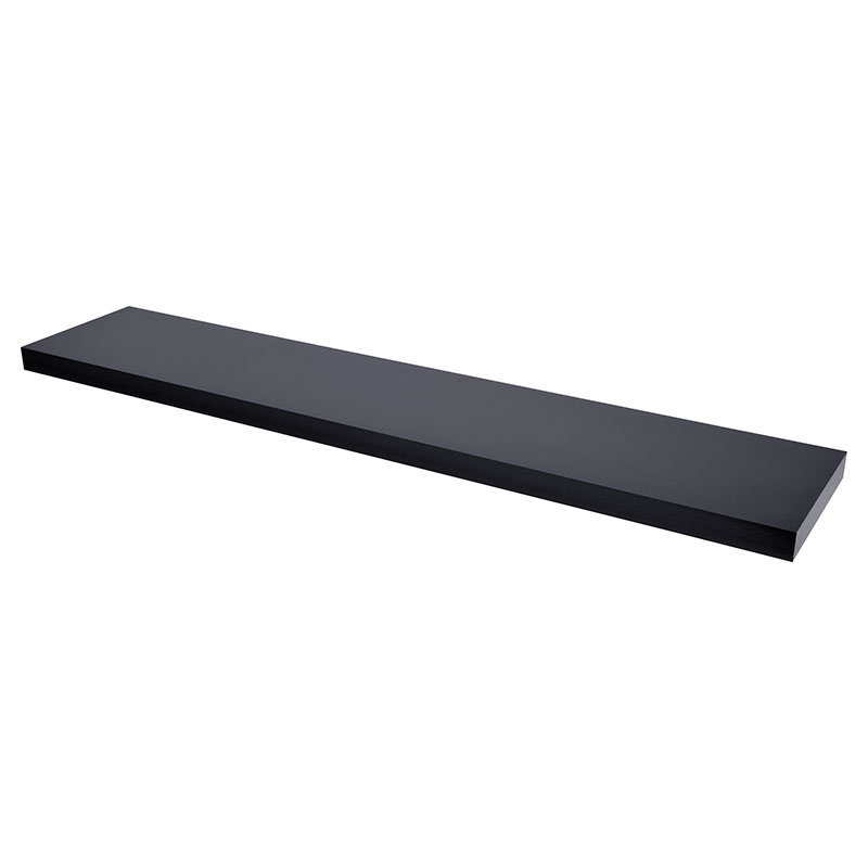  DURALINE SHELF XL4 118X23.5CM  LACQUERED BLACK