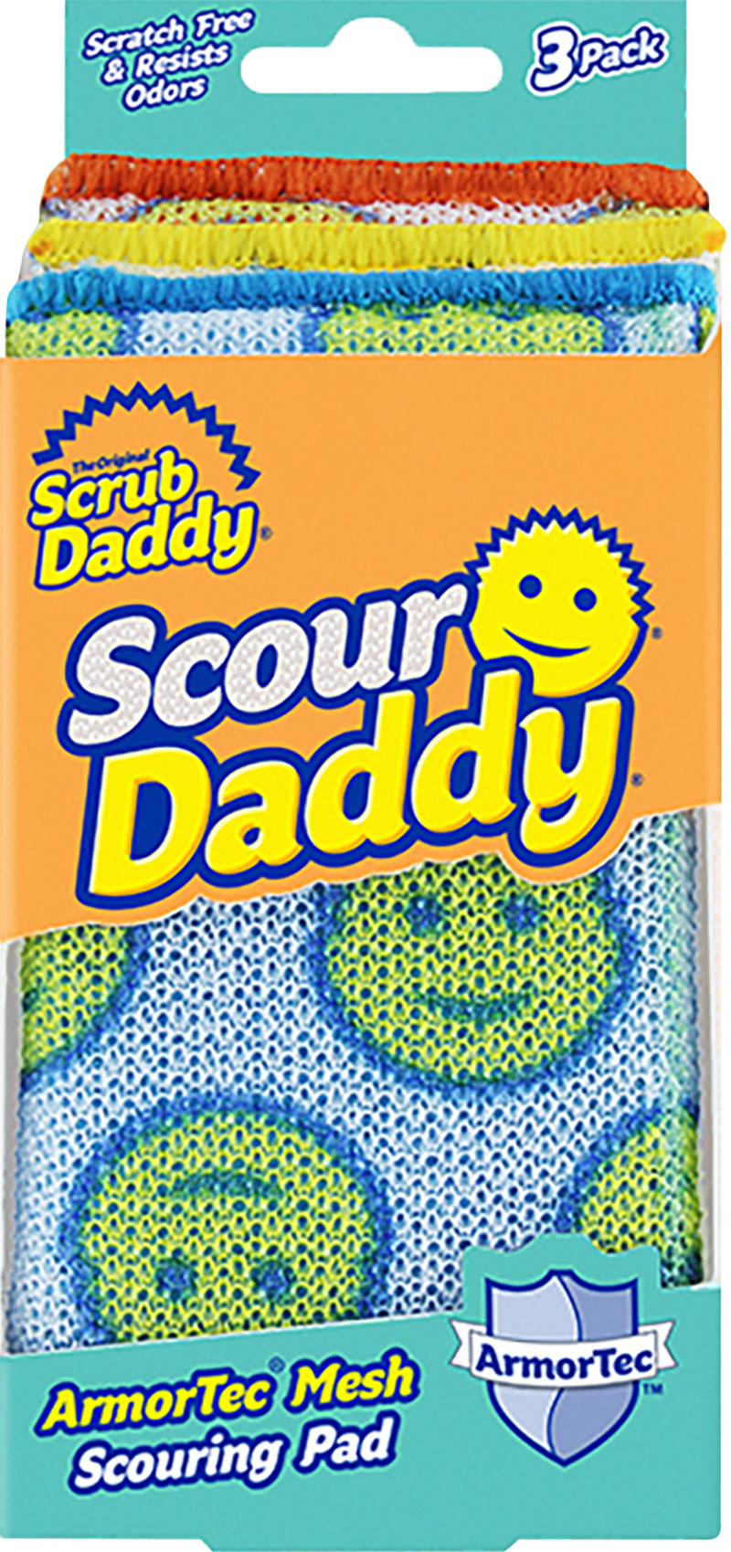 SCRUB DADDY SCOUR DADDY 3 PACK