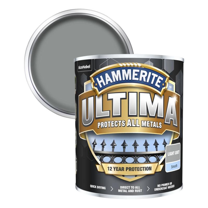 HAMMERITE ULTIMA SMOOTH GREY 0.750L